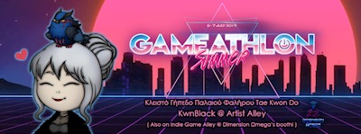 Gameathlon Summer - KwnBlack @ Artist Alley[GREEK]